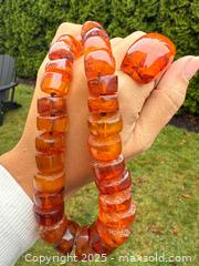 MaxSold Auction: INCREDIBLE! Antique Sterling Silver &#38; Amber Ring &#38; Necklace Set  - Victoria (British Columbia, Canada) PARTNER MANAGED Estate Sale Online Auction PART 2 - Bay Street