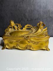 MaxSold Auction: INCREDIBLE! Large Antique Art Nouveau Jewelry Casket  - Victoria (British Columbia, Canada) PARTNER MANAGED Estate Sale Online Auction PART 2 - Bay Street