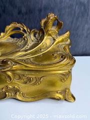 MaxSold Auction: INCREDIBLE! Large Antique Art Nouveau Jewelry Casket  - Victoria (British Columbia, Canada) PARTNER MANAGED Estate Sale Online Auction PART 2 - Bay Street