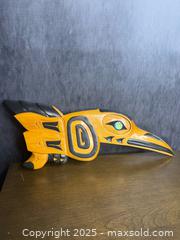 MaxSold Auction: INCREDIBLE! Northwest Coast Indigenous Carved Cedar Raven Plaque - Signed  - Victoria (British Columbia, Canada) PARTNER MANAGED Estate Sale Online Auction PART 2 - Bay Street