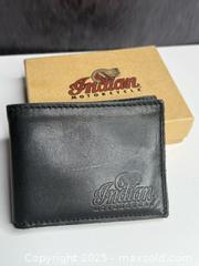 MaxSold Auction: INDIAN MOTORCYCLES: Leather Wallet (New!) - Victoria (British Columbia, Canada) PARTNER MANAGED Estate Sale Online Auction PART 2 - Bay Street