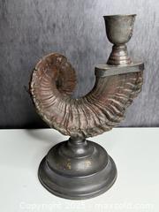 MaxSold Auction: Large Antique Scottish Horned Candle Stick  - Victoria (British Columbia, Canada) PARTNER MANAGED Estate Sale Online Auction PART 2 - Bay Street