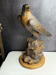 MaxSold Auction: Large Cold Painted Bronze Hawk Sculpture - Signed  - Victoria (British Columbia, Canada) PARTNER MANAGED Estate Sale Online Auction PART 2 - Bay Street