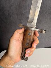 MaxSold Auction: MILITARY INTEREST: A War Era Bayonet  - Victoria (British Columbia, Canada) PARTNER MANAGED Estate Sale Online Auction PART 2 - Bay Street