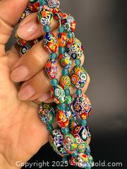 MaxSold Auction: MURANO; Antique Millefleur Glass Beaded Necklace  - Victoria (British Columbia, Canada) PARTNER MANAGED Estate Sale Online Auction PART 2 - Bay Street