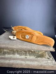 MaxSold Auction: Pair Of Northwest Coast Indigenous Cedar &#38; Copper Inlaid Eagle Carving Tools - Victoria (British Columbia, Canada) PARTNER MANAGED Estate Sale Online Auction PART 2 - Bay Street