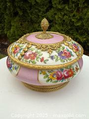 MaxSold Auction: SEVRES: Gilt Bronze-mounted Floral Decorated Porcelain Bowl W/ Cover   - Victoria (British Columbia, Canada) PARTNER MANAGED Estate Sale Online Auction PART 2 - Bay Street