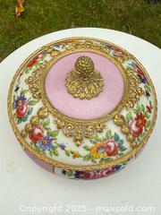 MaxSold Auction: SEVRES: Gilt Bronze-mounted Floral Decorated Porcelain Bowl W/ Cover   - Victoria (British Columbia, Canada) PARTNER MANAGED Estate Sale Online Auction PART 2 - Bay Street