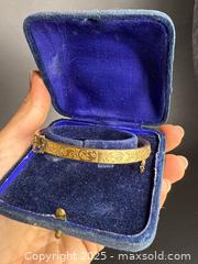 MaxSold Auction: Victorian Gold-Tone Buckle Bracelet  - Victoria (British Columbia, Canada) PARTNER MANAGED Estate Sale Online Auction PART 2 - Bay Street