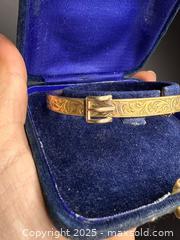MaxSold Auction: Victorian Gold-Tone Buckle Bracelet  - Victoria (British Columbia, Canada) PARTNER MANAGED Estate Sale Online Auction PART 2 - Bay Street