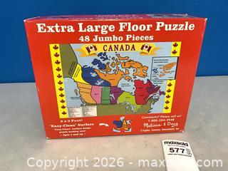 MaxSold Auction: Extra Large Floor Puzzle 2’x3’ - Burlington (Ontario, Canada) SELLER MANAGED Charity/Fundraising Online Auction - Fraser Drive