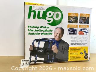 MaxSold Auction: New Hugo Brand Folding Walker - Burlington (Ontario, Canada) SELLER MANAGED Charity/Fundraising Online Auction - Fraser Drive
