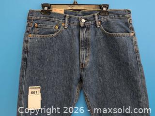 MaxSold Auction: New Men's Levi's jeans - Burlington (Ontario, Canada) SELLER MANAGED Charity/Fundraising Online Auction - Fraser Drive