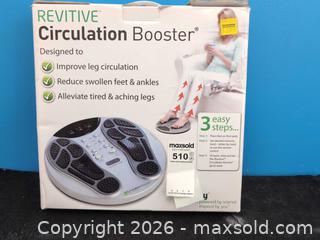 MaxSold Auction: New Revitive Circulation Booster - Burlington (Ontario, Canada) SELLER MANAGED Charity/Fundraising Online Auction - Fraser Drive