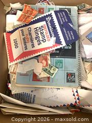 MaxSold Auction: Stamps philanthropic collector approx 2.5 pounds  - Burlington (Ontario, Canada) SELLER MANAGED Charity/Fundraising Online Auction - Fraser Drive