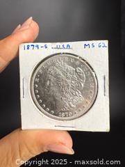 MaxSold Auction: American Silver Morgan Dollar (1879-S) - Victoria (British Columbia, Canada) PARTNER MANAGED Estate Sale Online Auction PART 1 - Bay Street