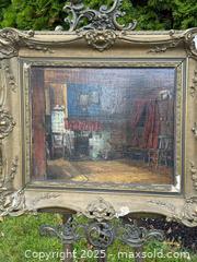 MaxSold Auction: BEAUTIFUL! Original Antique Oil Painting #3 - Victoria (British Columbia, Canada) PARTNER MANAGED Estate Sale Online Auction PART 1 - Bay Street