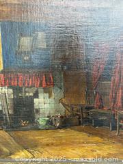 MaxSold Auction: BEAUTIFUL! Original Antique Oil Painting #3 - Victoria (British Columbia, Canada) PARTNER MANAGED Estate Sale Online Auction PART 1 - Bay Street