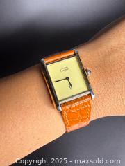 MaxSold Auction: CARTIER: Vintage Sterling Silver Tank Wristwatch - Victoria (British Columbia, Canada) PARTNER MANAGED Estate Sale Online Auction PART 1 - Bay Street