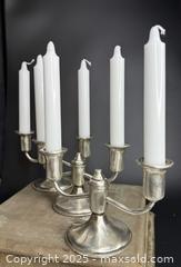 MaxSold Auction: INCREDIBLE! Set Of 3 Large Sterling Silver Candelabras  - Victoria (British Columbia, Canada) PARTNER MANAGED Estate Sale Online Auction PART 1 - Bay Street