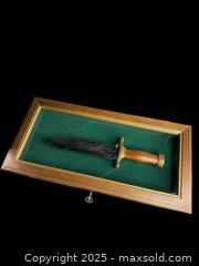 MaxSold Auction: JOHN WAYNE COMMEMORATIVE BOWIE CUTTING UTENSIL: Very High-Quality Cutting Utensil In Showcase #1 - Victoria (British Columbia, Canada) PARTNER MANAGED Estate Sale Online Auction PART 1 - Bay Street