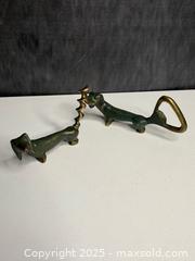 MaxSold Auction: Pair of Vintage Bronze Solid Dog Wine Bottle Openers  - Victoria (British Columbia, Canada) PARTNER MANAGED Estate Sale Online Auction PART 1 - Bay Street