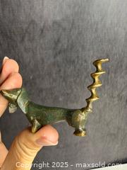MaxSold Auction: Pair of Vintage Bronze Solid Dog Wine Bottle Openers  - Victoria (British Columbia, Canada) PARTNER MANAGED Estate Sale Online Auction PART 1 - Bay Street
