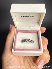 MaxSold Auction: PANDORA: Sterling Silver &#38; Gemstone Eternity Ring - Victoria (British Columbia, Canada) PARTNER MANAGED Estate Sale Online Auction PART 1 - Bay Street