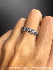 MaxSold Auction: PANDORA: Sterling Silver &#38; Gemstone Eternity Ring - Victoria (British Columbia, Canada) PARTNER MANAGED Estate Sale Online Auction PART 1 - Bay Street