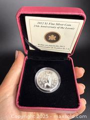 MaxSold Auction: Royal Canadian Mint Silver $25 Dollar Coin #2 - Victoria (British Columbia, Canada) PARTNER MANAGED Estate Sale Online Auction PART 1 - Bay Street