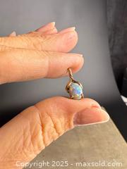 MaxSold Auction: Vintage 10K Yellow Gold &#38; Opal Pendant  - Victoria (British Columbia, Canada) PARTNER MANAGED Estate Sale Online Auction PART 1 - Bay Street