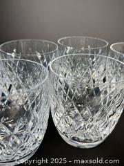 MaxSold Auction: WATERFORD: Crystal Set Of Glasses  - Victoria (British Columbia, Canada) PARTNER MANAGED Estate Sale Online Auction PART 1 - Bay Street