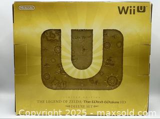 MaxSold Auction: Wii U The Legend of Zelda The Wind Waker Deluxe Set   - St. Catharines (Ontario, Canada) SELLER MANAGED Estate Sale Online Auction - Drury Crescent