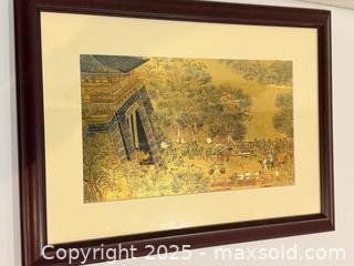 MaxSold Auction: “Along the River During Qingming Festival” – Metal Relief  - New Westminster (British Columbia, Canada) SELLER MANAGED Reseller Online Auction - Columbia Street