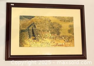 MaxSold Auction: “Along the River During Qingming Festival” – Metal Relief  - New Westminster (British Columbia, Canada) SELLER MANAGED Reseller Online Auction - Columbia Street