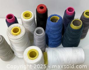 MaxSold Auction: Assorted Color Spools/Cones of Sewing and Upholstery Thread - New Westminster (British Columbia, Canada) SELLER MANAGED Reseller Online Auction - Columbia Street