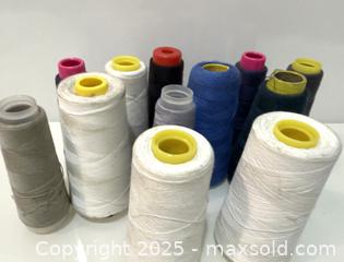 MaxSold Auction: Assorted Color Spools/Cones of Sewing and Upholstery Thread - New Westminster (British Columbia, Canada) SELLER MANAGED Reseller Online Auction - Columbia Street