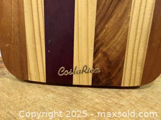 MaxSold Auction: Canada Made - Three (3) Wooden Cutting &#38; Serving Boards - New Westminster (British Columbia, Canada) SELLER MANAGED Reseller Online Auction - Columbia Street