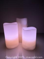 MaxSold Auction: Color-Changing LED Flameless Wax Candles - New Westminster (British Columbia, Canada) SELLER MANAGED Reseller Online Auction - Columbia Street