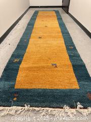 MaxSold Auction: INDO-GABBEH Hand-Knotted Wool Runner Rug - New Westminster (British Columbia, Canada) SELLER MANAGED Reseller Online Auction - Columbia Street