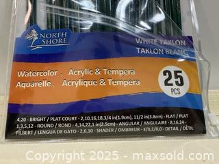 MaxSold Auction: North Shore Artist Paint Brush Set - New Westminster (British Columbia, Canada) SELLER MANAGED Reseller Online Auction - Columbia Street