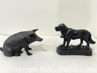 MaxSold Auction: Piggybank and doorstop - Toronto (Ontario, Canada) SELLER MANAGED Downsizing Online Auction - Superior Avenue