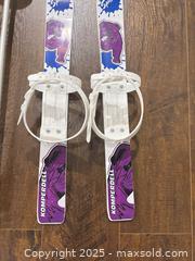 MaxSold Auction: Komperdell Children&#39;s Spike Ski Set with Poles, Approx. 24&#34; - Mississippi Mills (Ontario, Canada) SELLER MANAGED Downsizing Online Auction - Rae Road