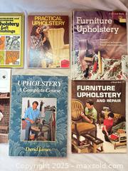 MaxSold Auction: Lot of 11–20 Upholstery & Furniture Repair Books, Vintage Titles - Mississippi Mills (Ontario, Canada) SELLER MANAGED Downsizing Online Auction - Rae Road