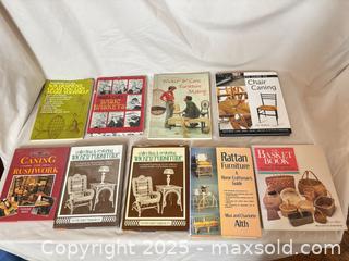 MaxSold Auction: Lot of 11 Craft and Handicraft Books on Basketry, Wicker & Caning - Mississippi Mills (Ontario, Canada) SELLER MANAGED Downsizing Online Auction - Rae Road