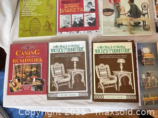 MaxSold Auction: Lot of 11 Craft and Handicraft Books on Basketry, Wicker & Caning - Mississippi Mills (Ontario, Canada) SELLER MANAGED Downsizing Online Auction - Rae Road