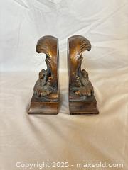 MaxSold Auction: Ornate Rococo-Style Shell &#38; Scroll Bookends, Pair - Mississippi Mills (Ontario, Canada) SELLER MANAGED Downsizing Online Auction - Rae Road