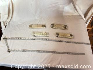 MaxSold Auction: Vintage Folding Wooden Carpenter&#39;s Rules — Set of 5 - Mississippi Mills (Ontario, Canada) SELLER MANAGED Downsizing Online Auction - Rae Road