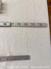 MaxSold Auction: Vintage Folding Wooden Carpenter&#39;s Rules — Set of 5 - Mississippi Mills (Ontario, Canada) SELLER MANAGED Downsizing Online Auction - Rae Road