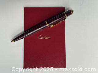 MaxSold Auction: vintage Cartier Diabolo ballpoint pen  - Mississauga (Ontario, Canada) SELLER MANAGED Downsizing Online Auction - Summerville Court (STORAGE)